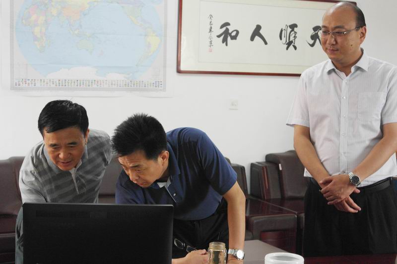 萧县党政主要领导到萧县知名企业家联合会调研视察工作